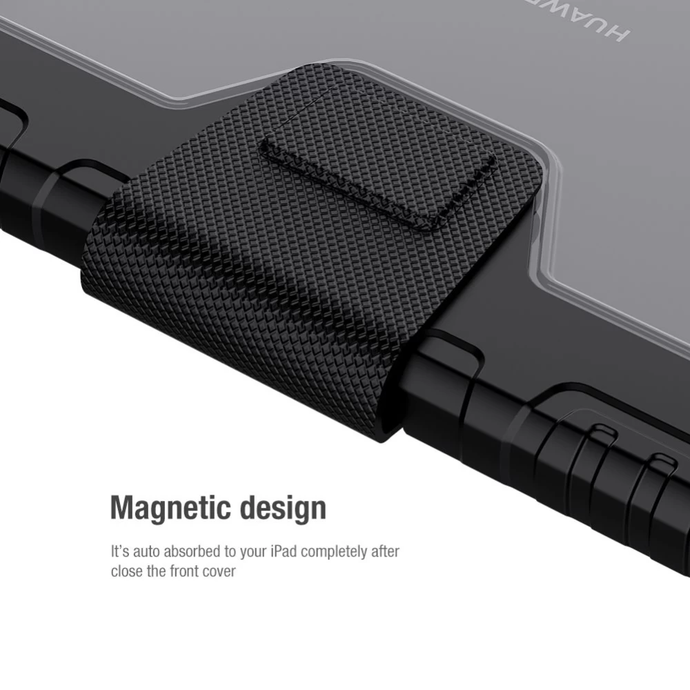 Huawei MatePad Pro 10.8 (2021) tablet skal, fodral svart Nillkin Bumper Leather  Mate Pad 2021