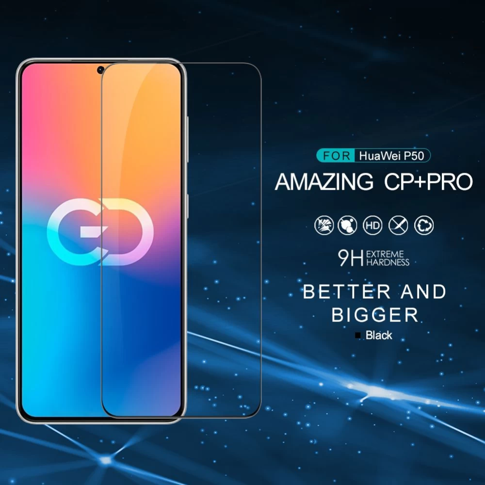 Huawei P50 skärmskydd  Nillkin CP+PRO Tempered Glass