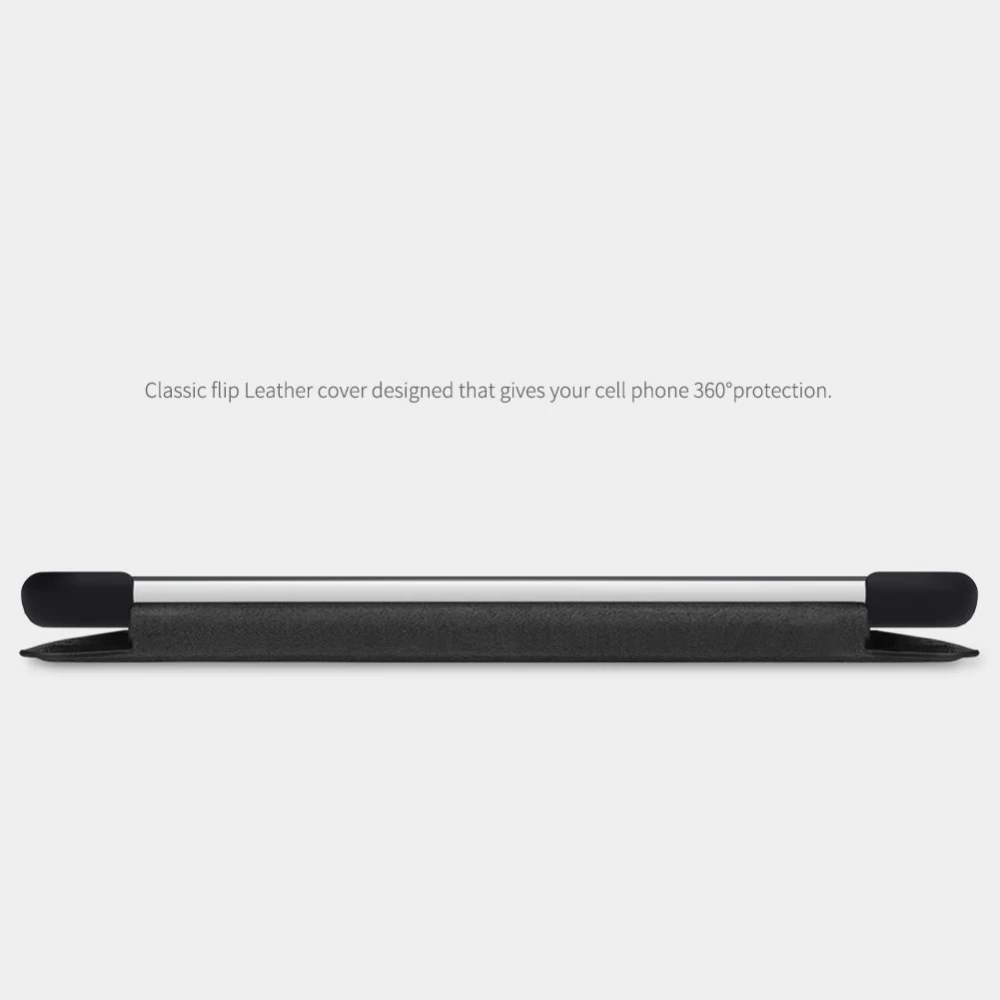 Huawei P50 kaaned pruun Nillkin Qin Leather