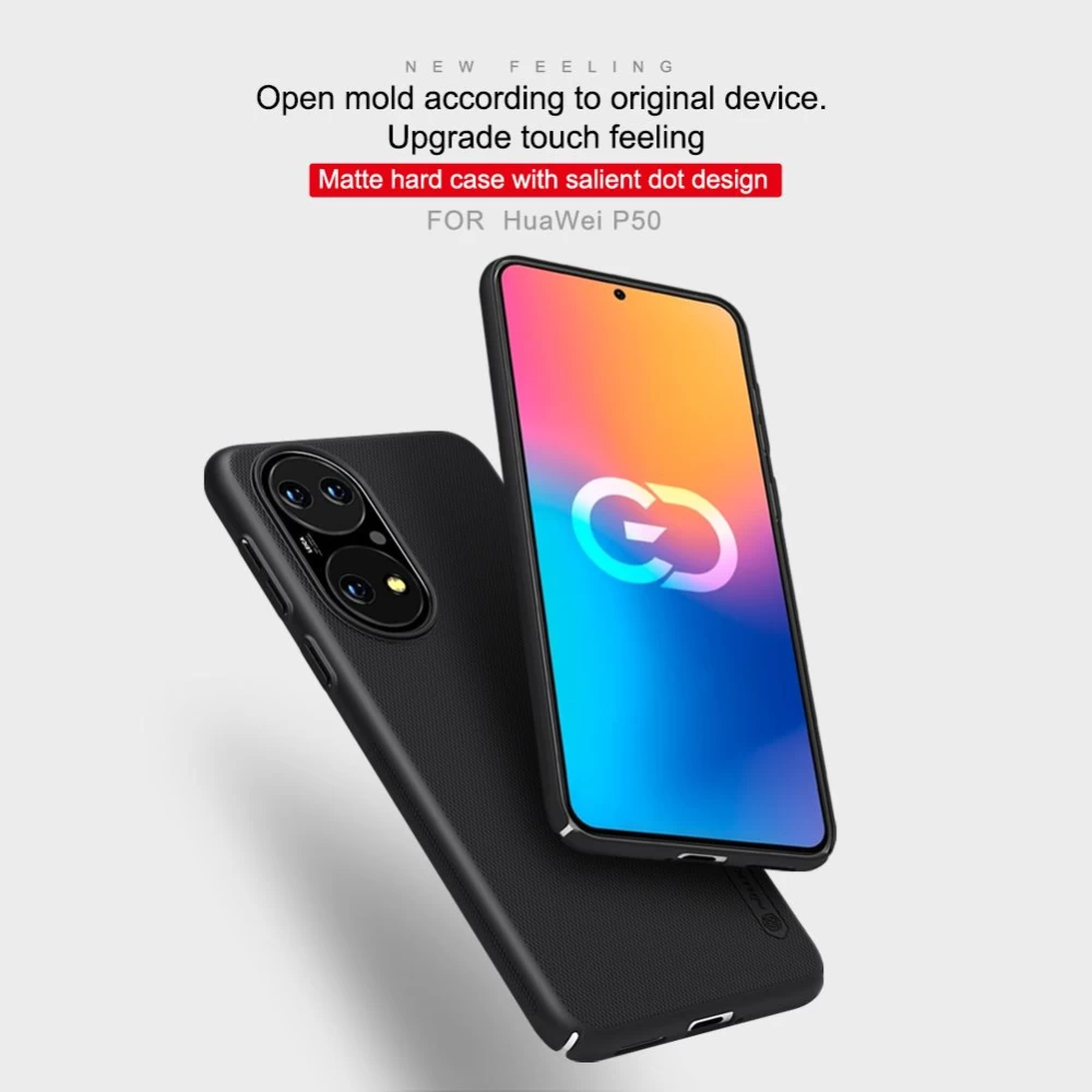 Huawei P50 ümbris must Nillkin Super Frosted Shield