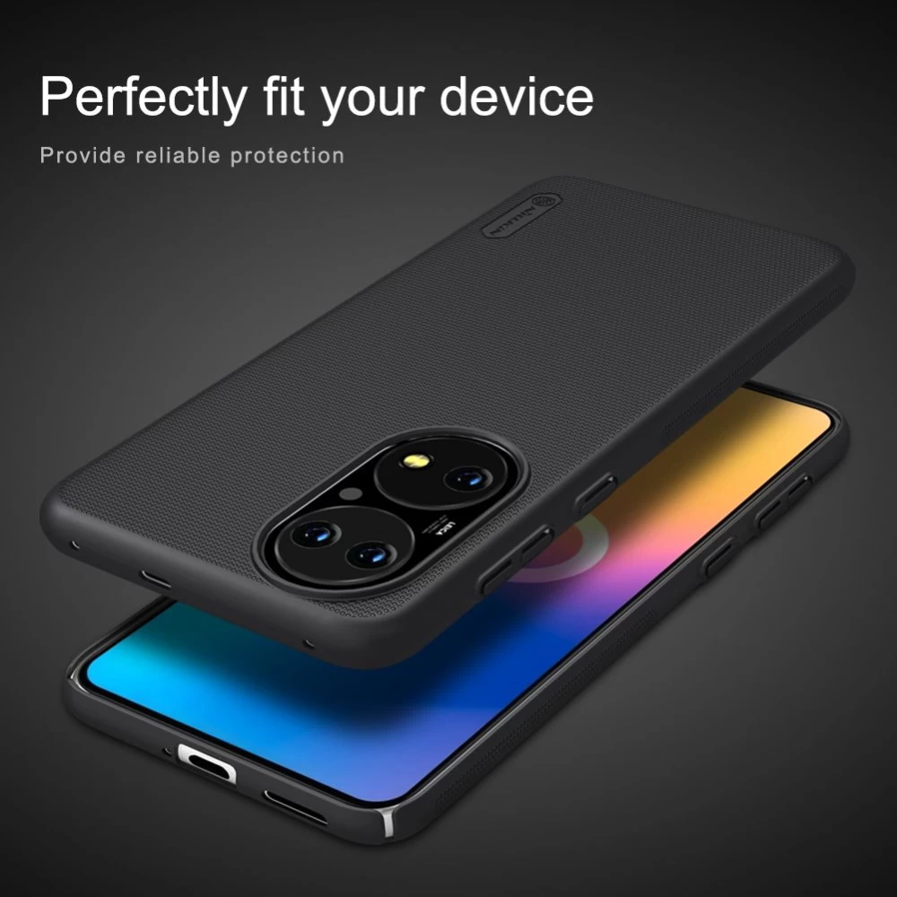 Huawei P50 ümbris sinine Nillkin Super Frosted Shield