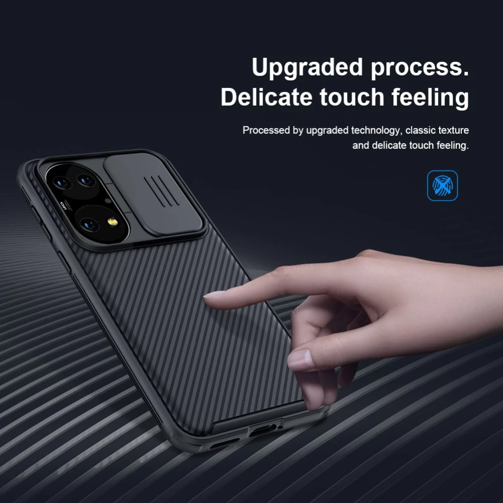 Huawei P50 skal blå Nillkin CamShield PRO
