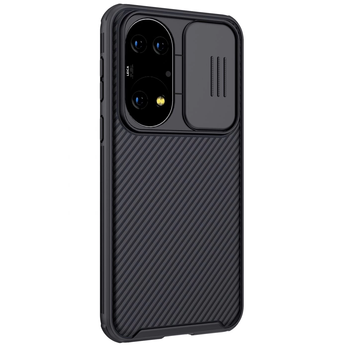 Huawei P50 skal svart Nillkin CamShield PRO