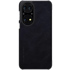 Huawei P50 fodral svart Nillkin Qin Leather 