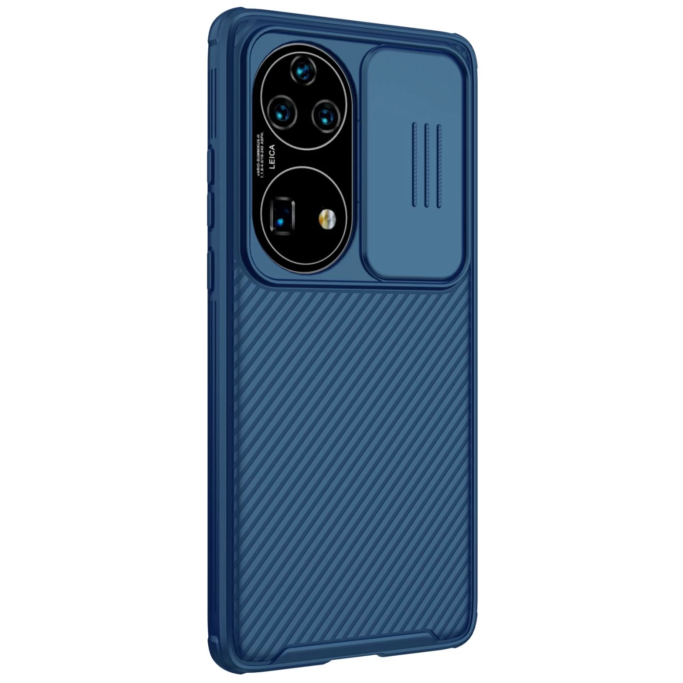 Huawei P50 Pro чехол синий Nillkin CamShield