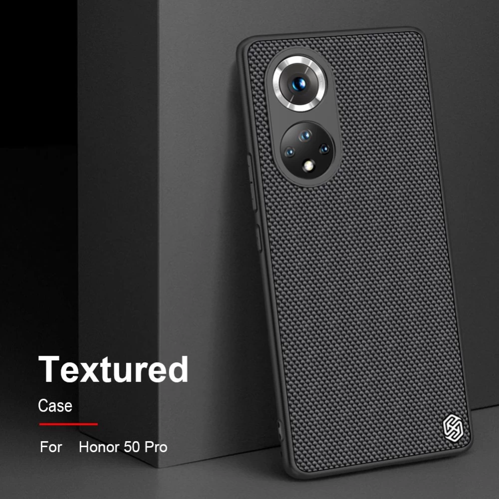Honor 50 Pro vāciņš melns Nillkin Textured
