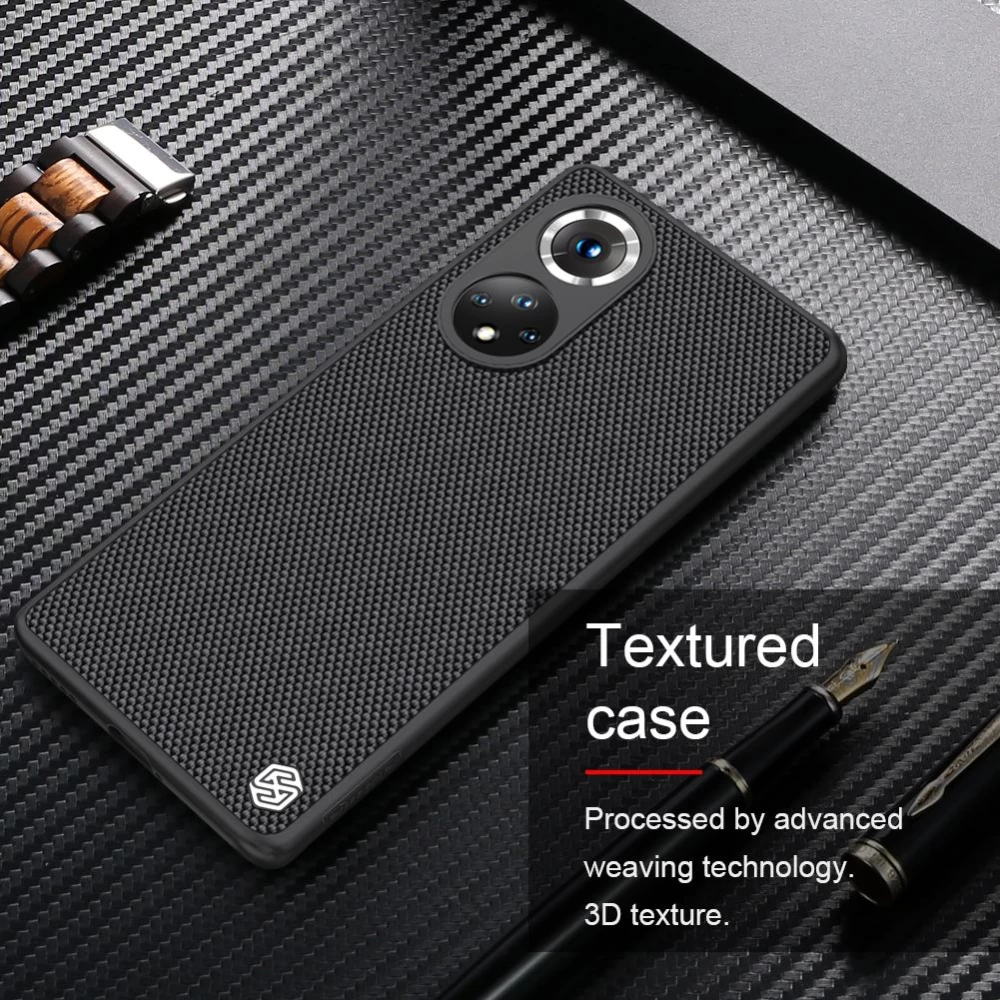 Honor 50 Pro vāciņš melns Nillkin Textured