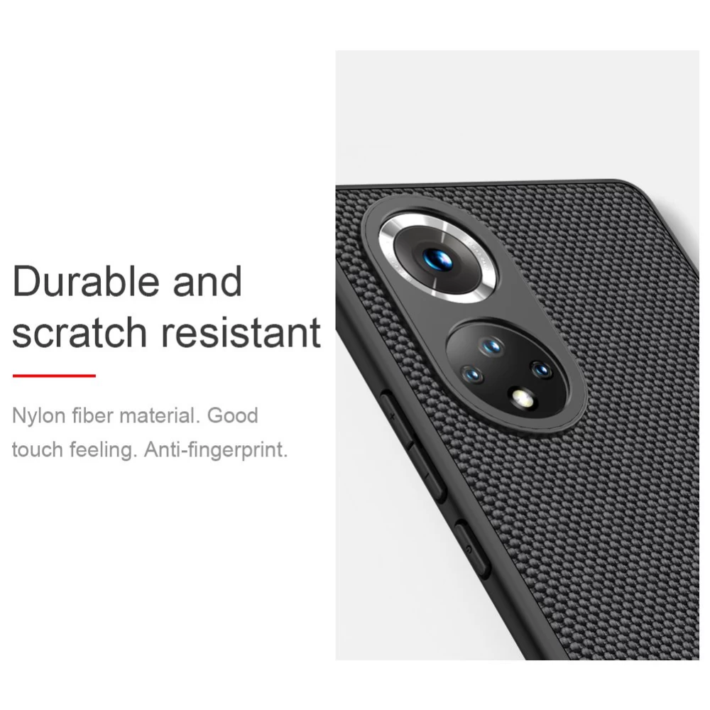 Honor 50 Pro vāciņš melns Nillkin Textured
