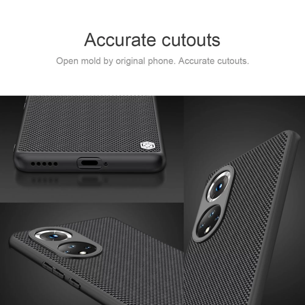 Honor 50 Pro vāciņš melns Nillkin Textured