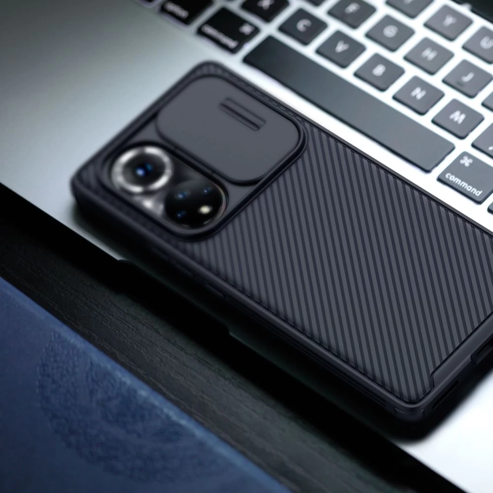 Honor 50 Pro vāciņš melns Nillkin CamShield PRO 