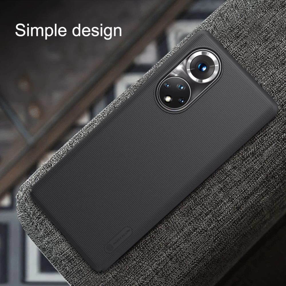 Honor 50 Pro skal röd Nillkin Super Frosted Shield