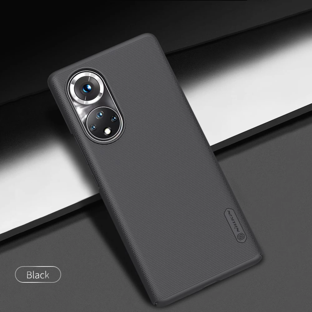 Honor 50 Pro skal röd Nillkin Super Frosted Shield