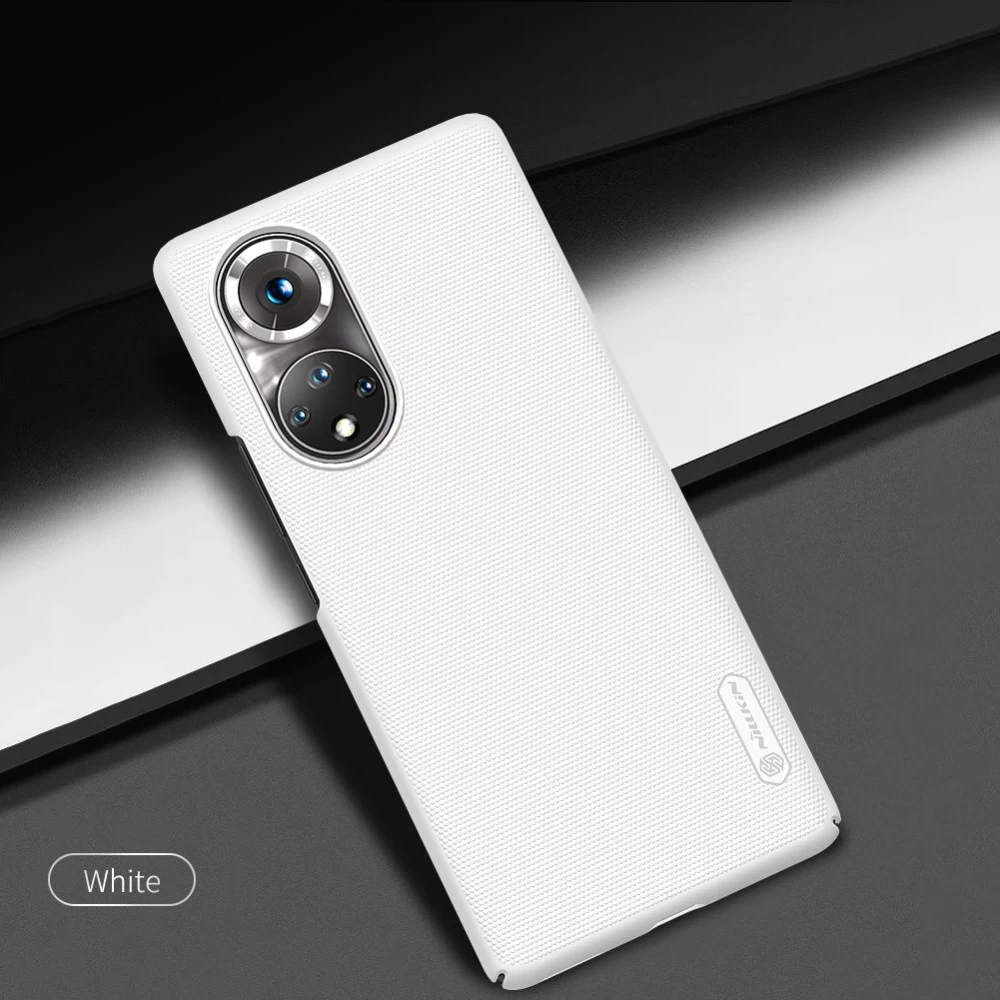 Honor 50 Pro skal röd Nillkin Super Frosted Shield