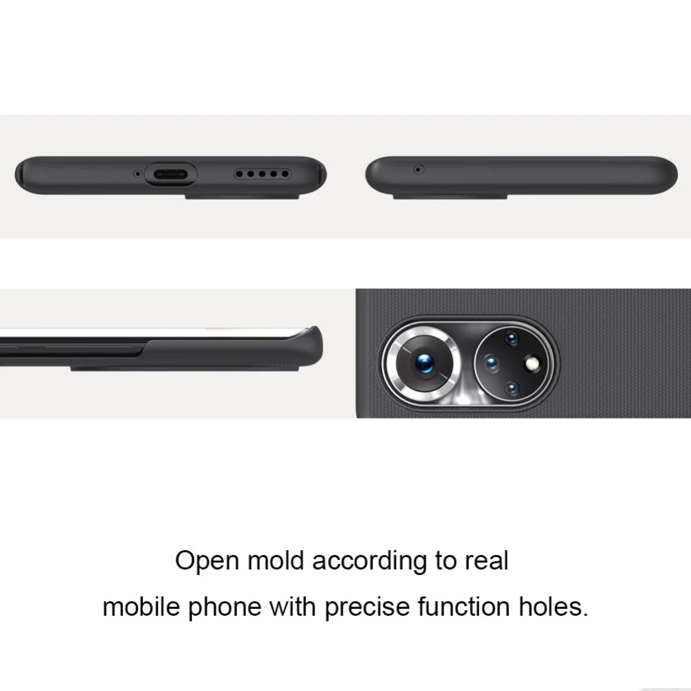 Honor 50 Pro skal blå Nillkin Super Frosted Shield 