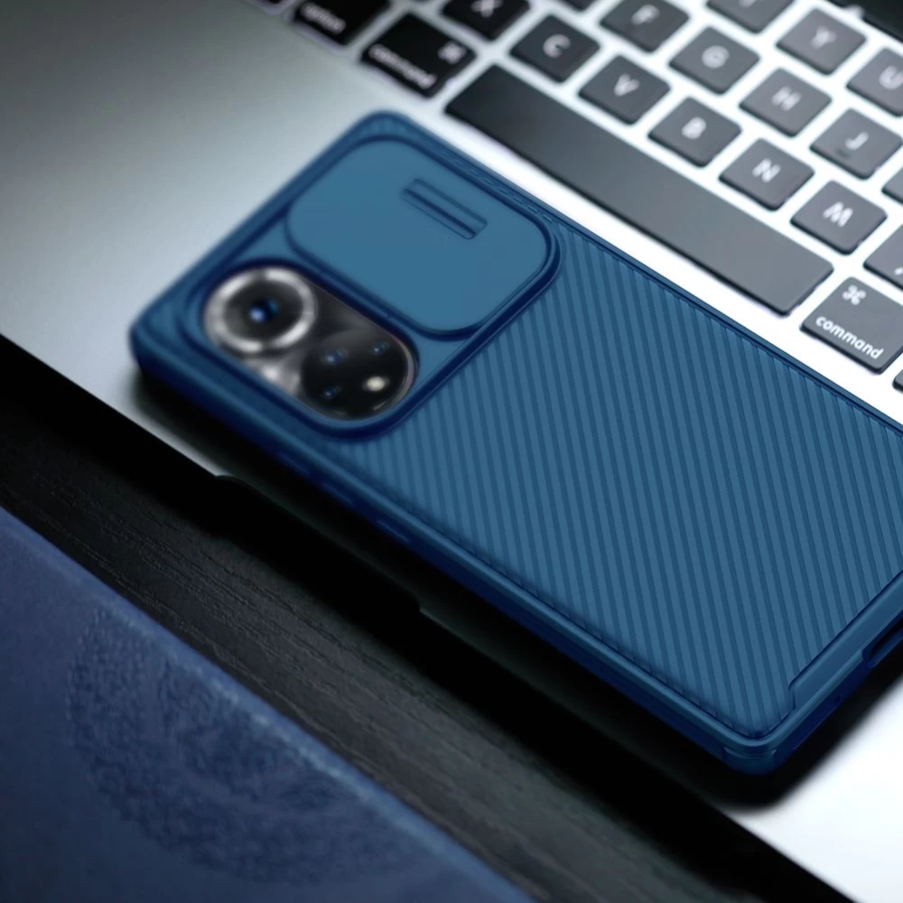 Honor 50 Pro skal blå Nillkin CamShield PRO 