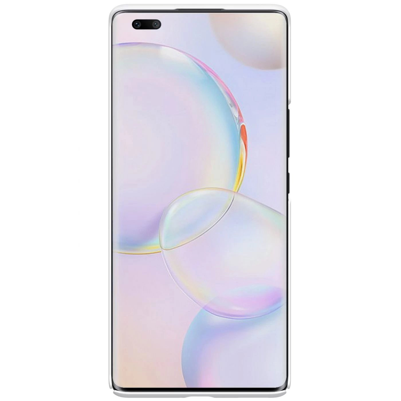 Honor 50 Pro dėklas baltas Nillkin Super Frosted Shield