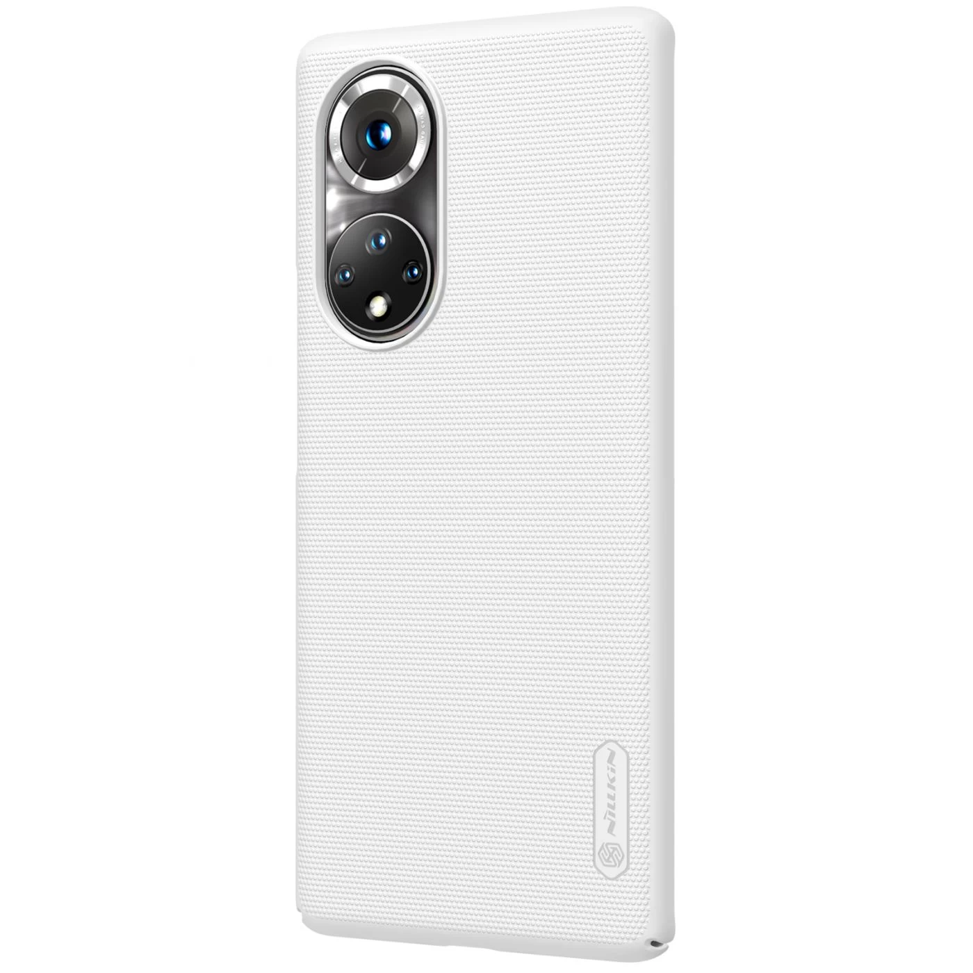 Honor 50 Pro dėklas baltas Nillkin Super Frosted Shield