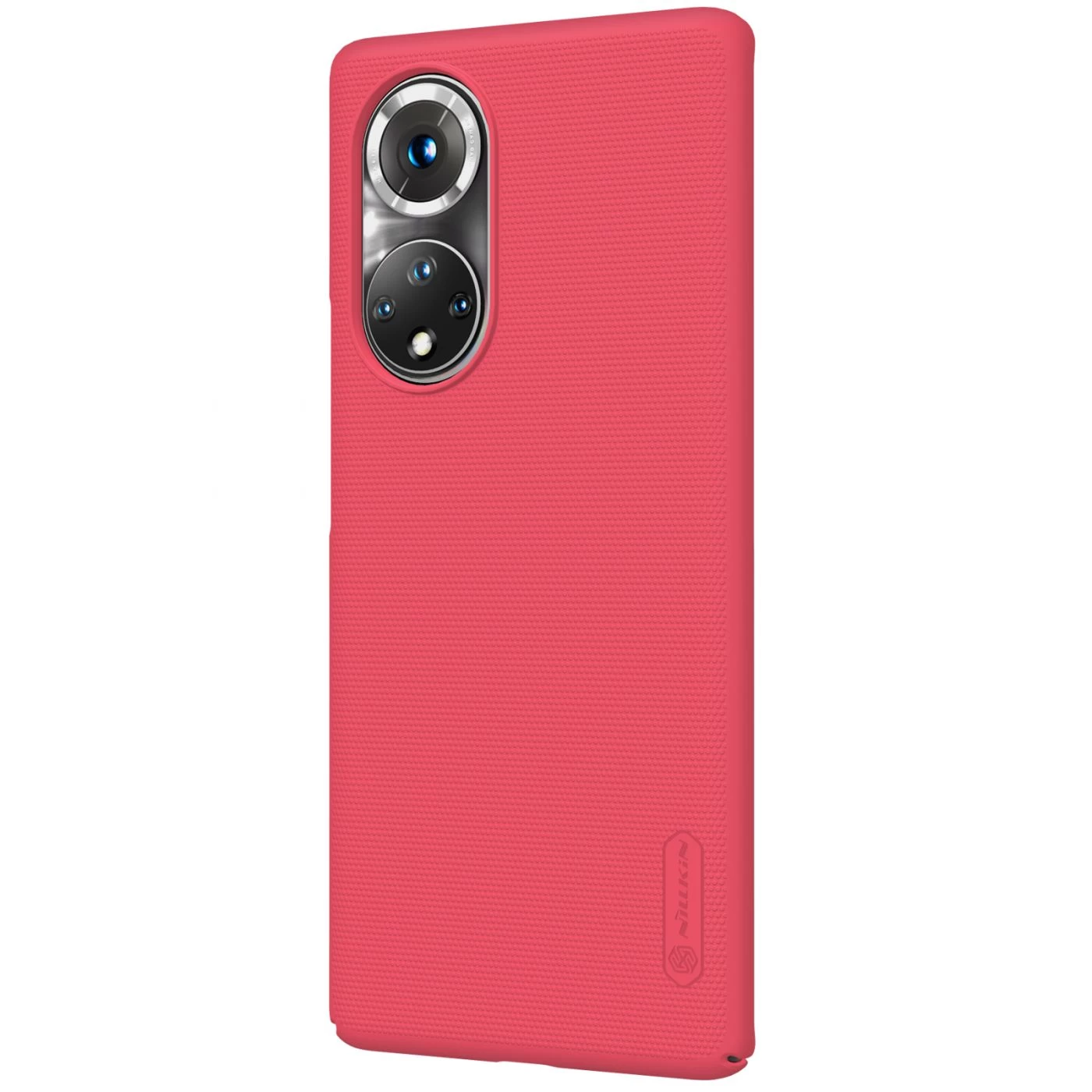 Honor 50 Pro skal röd Nillkin Super Frosted Shield