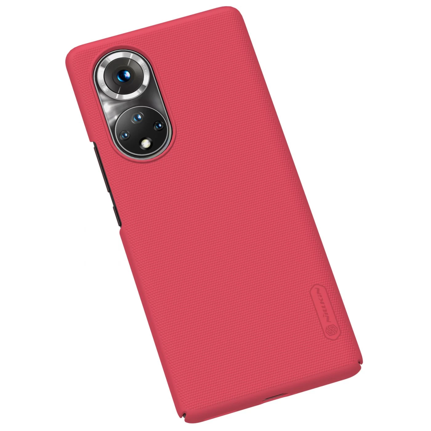 Honor 50 Pro skal röd Nillkin Super Frosted Shield