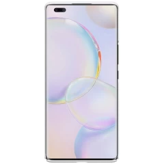Honor 50 Pro dėklas baltas Nillkin Super Frosted Shield 