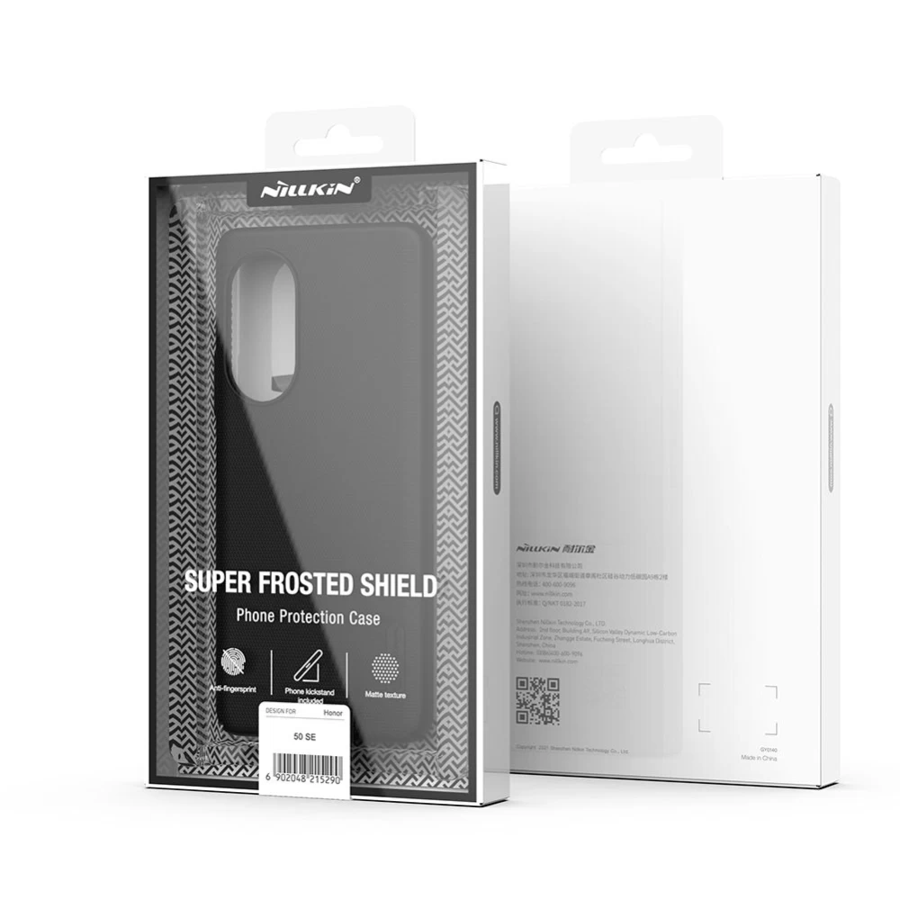 Honor 50 SE case black Nillkin Super Frosted Shield