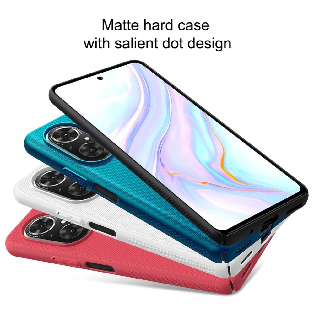 Honor 50 SE case red Nillkin Super Frosted Shield