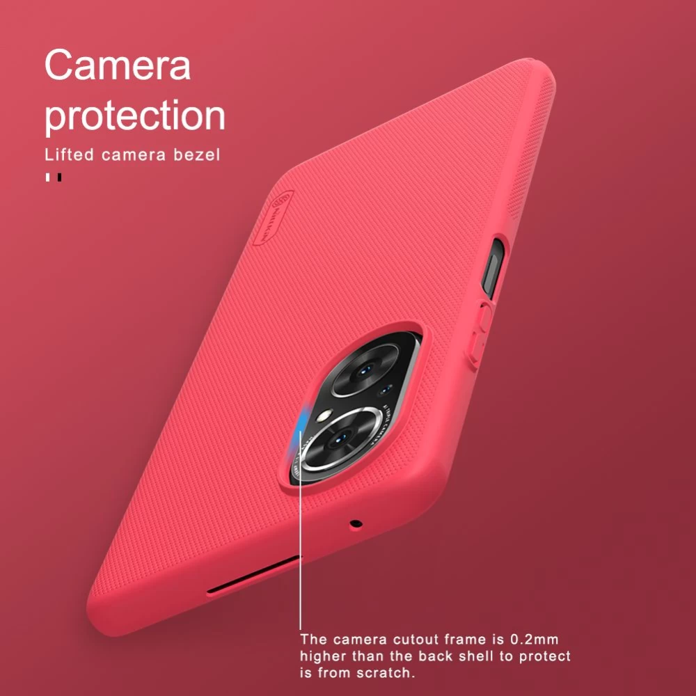 Honor 50 SE case red Nillkin Super Frosted Shield