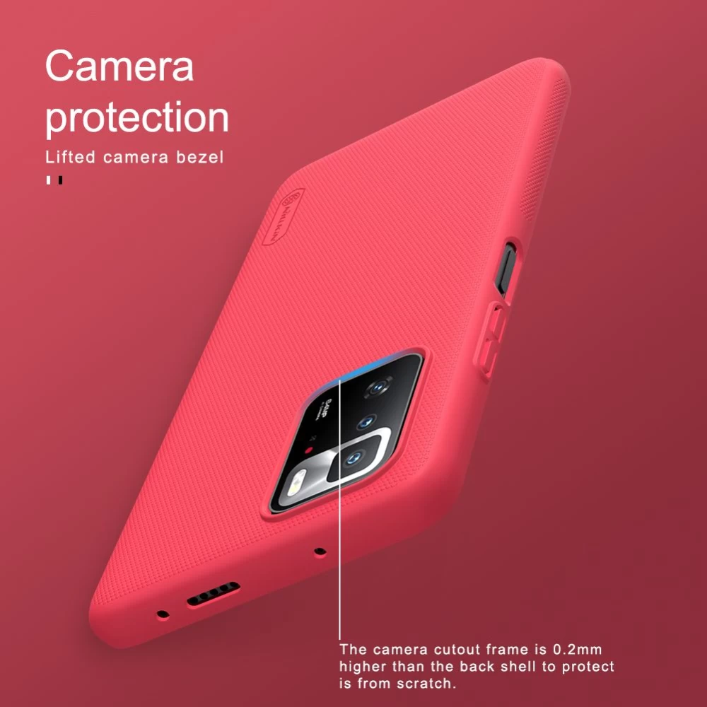 Xiaomi RedMi Note 10 Pro 5G case black Nillkin Super Frosted Shield