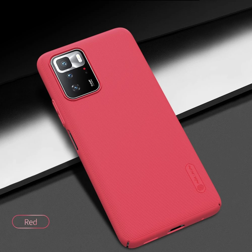 Xiaomi RedMi Note 10 Pro 5G case black Nillkin Super Frosted Shield