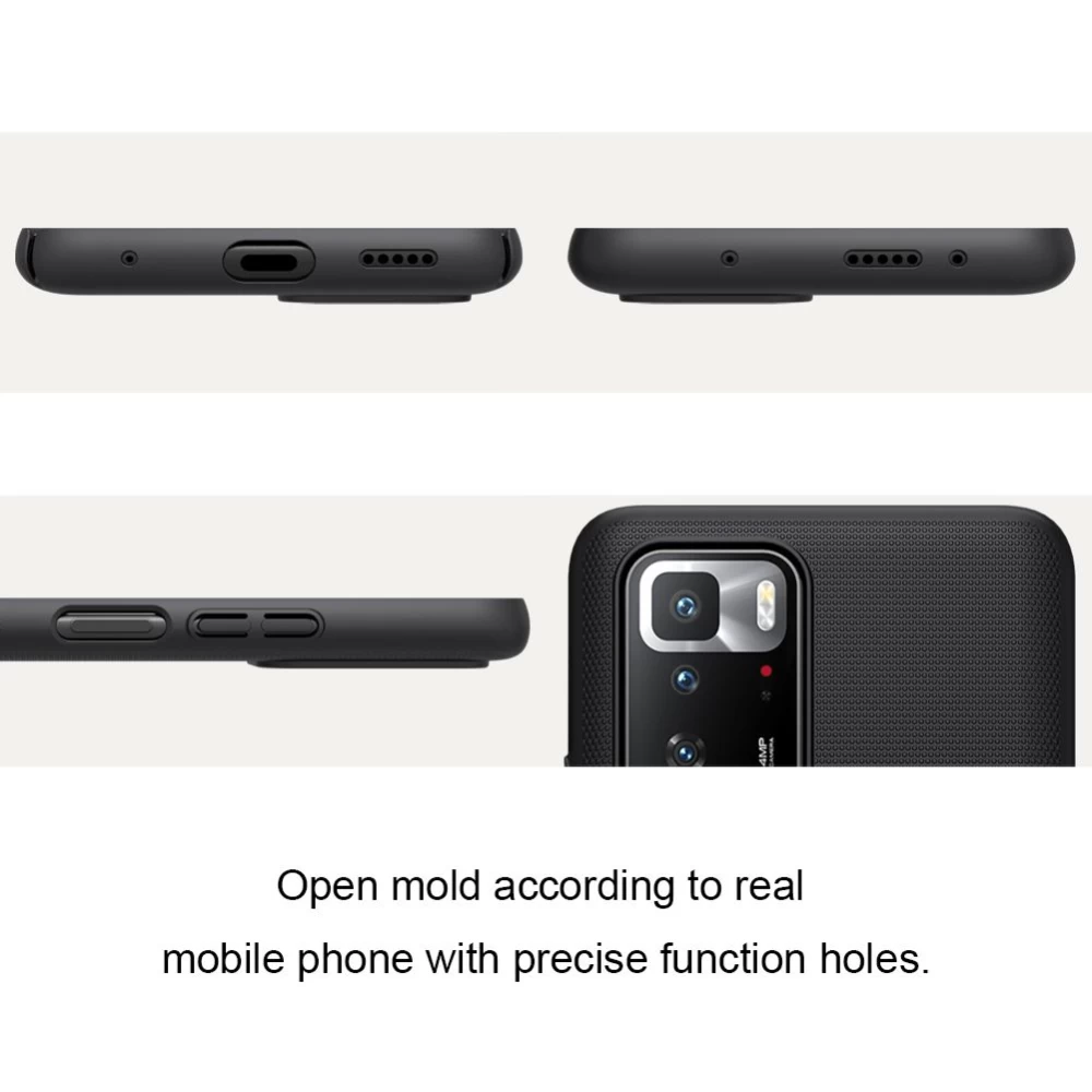 Xiaomi RedMi Note 10 Pro 5G case blue Nillkin Super Frosted Shield
