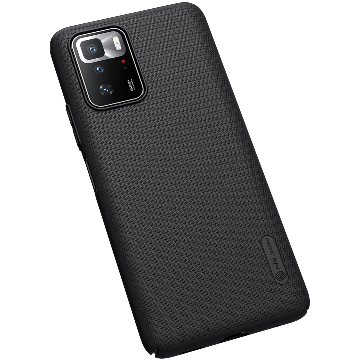 Xiaomi RedMi Note 10 Pro 5G case black Nillkin Super Frosted Shield