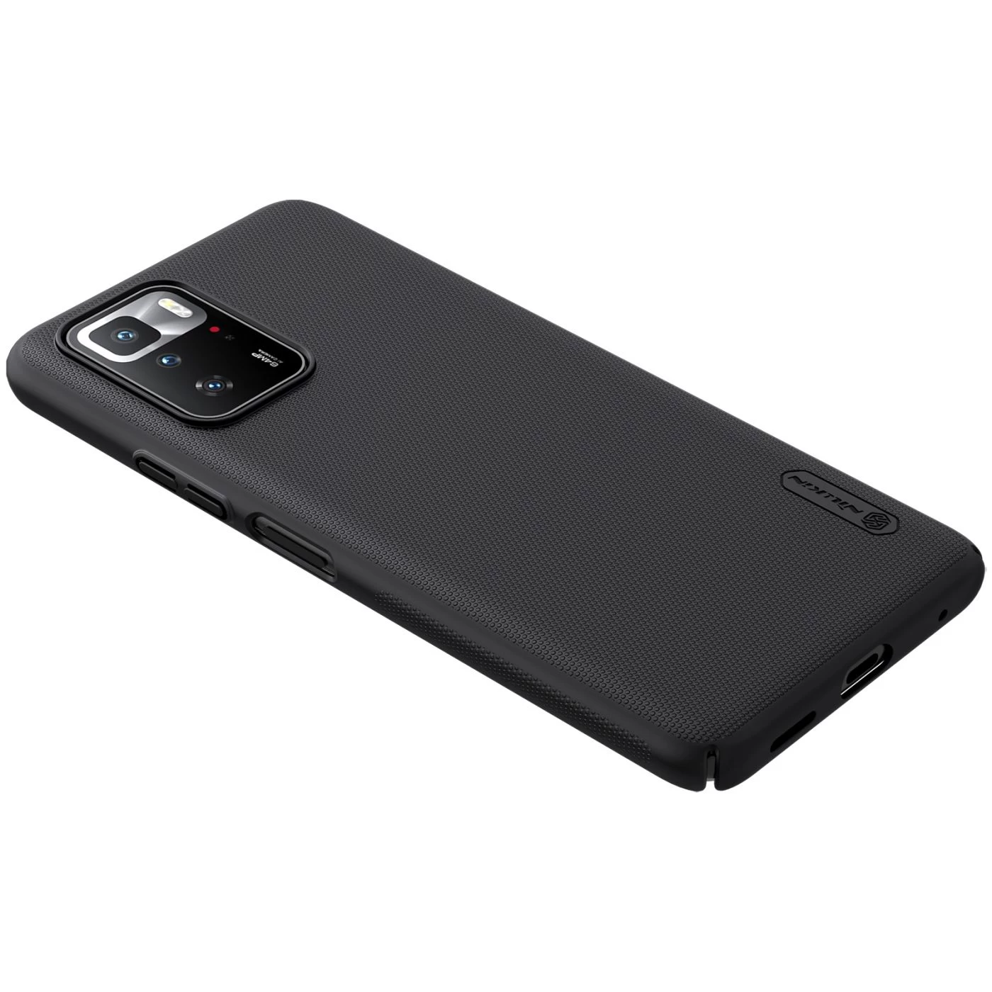 Xiaomi RedMi Note 10 Pro 5G case black Nillkin Super Frosted Shield