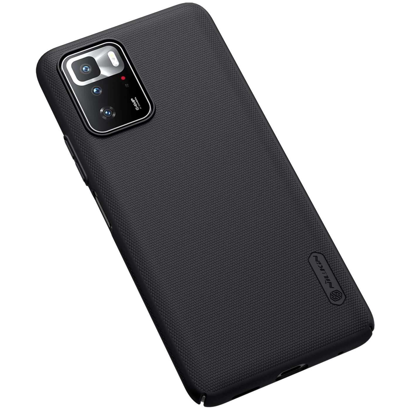 Xiaomi RedMi Note 10 Pro 5G case black Nillkin Super Frosted Shield