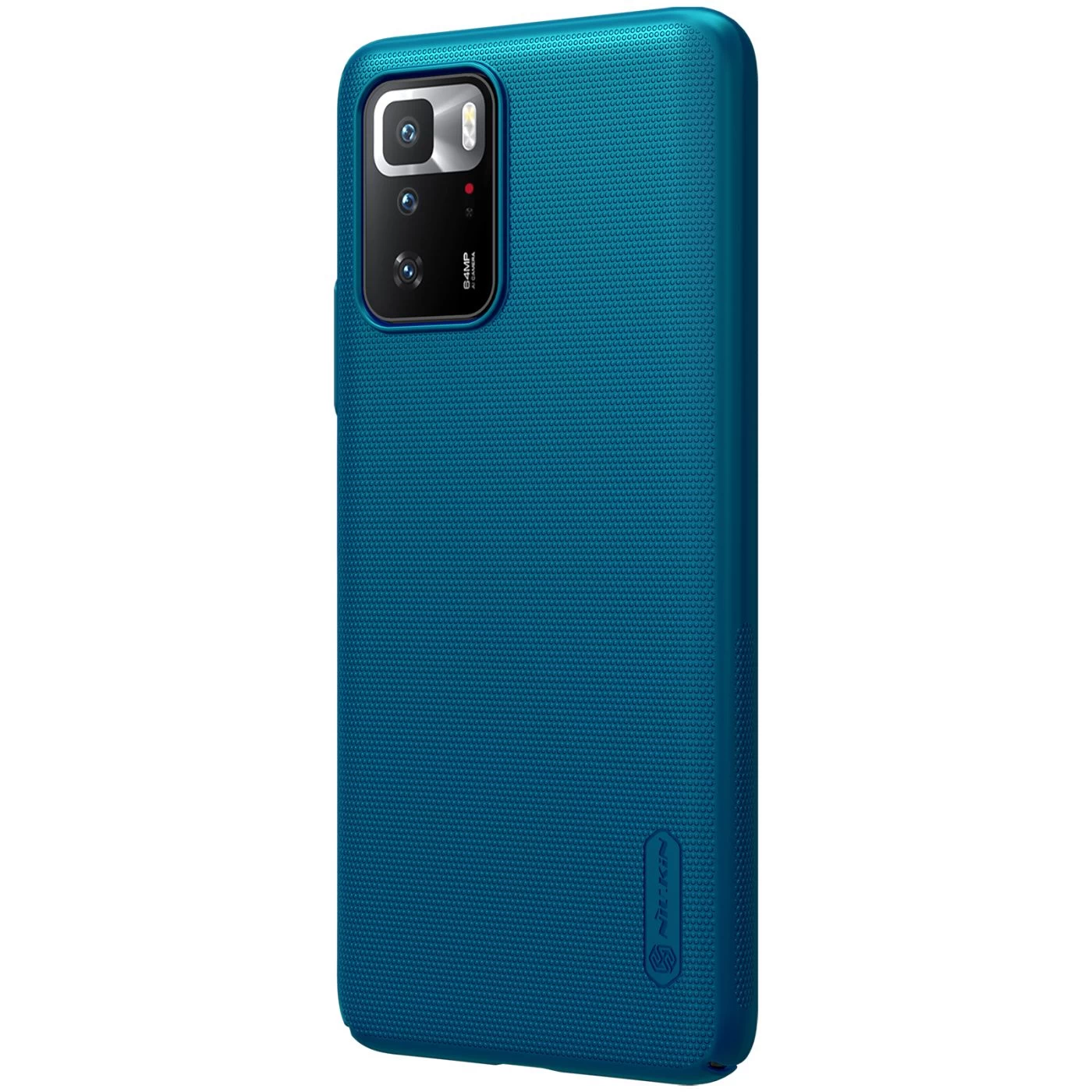 Xiaomi RedMi Note 10 Pro 5G case blue Nillkin Super Frosted Shield