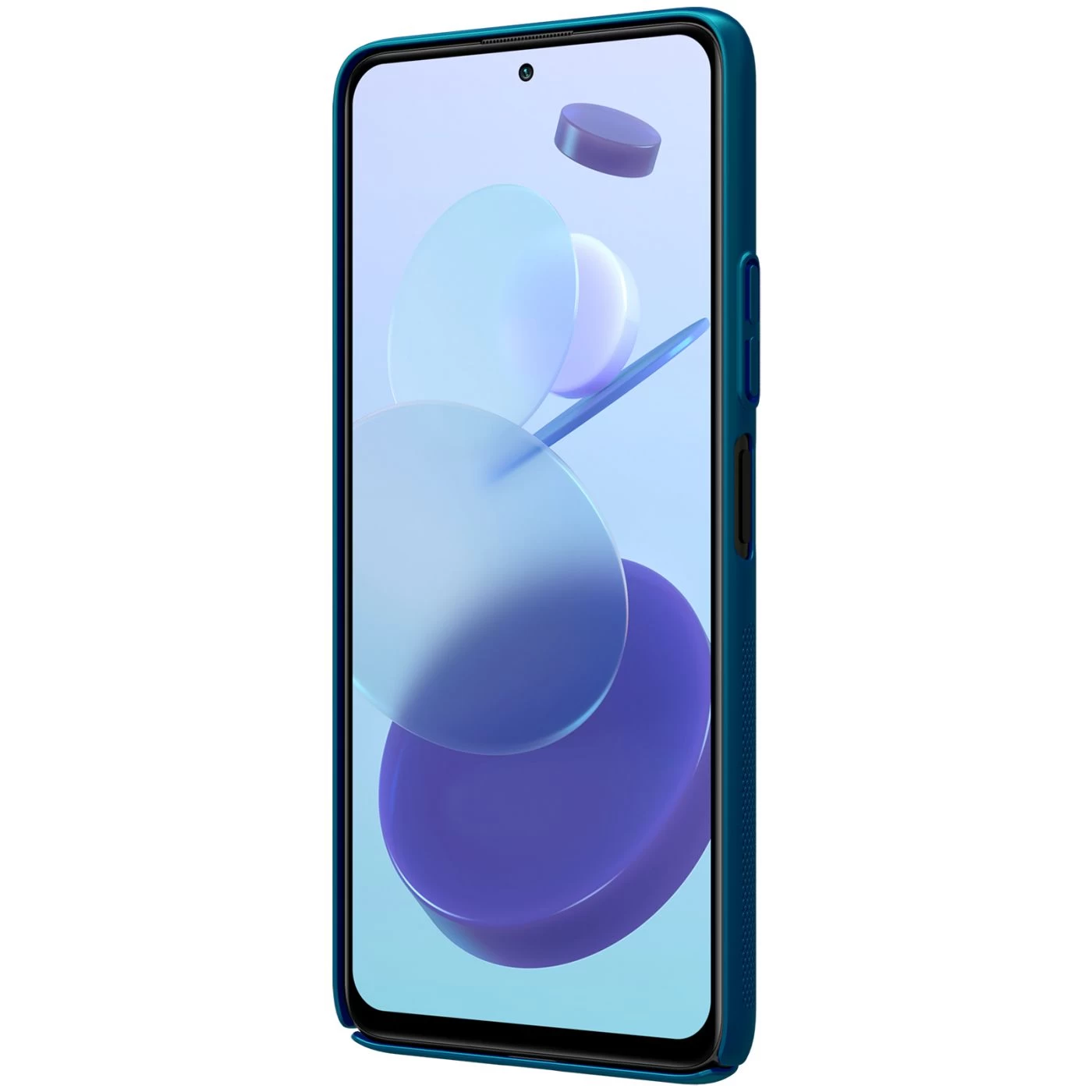 Xiaomi RedMi Note 10 Pro 5G case blue Nillkin Super Frosted Shield