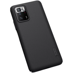 Xiaomi RedMi Note 10 Pro 5G case black Nillkin Super Frosted Shield 