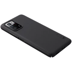 Xiaomi RedMi Note 10 Pro 5G case black Nillkin Super Frosted Shield 