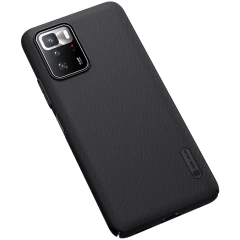 Xiaomi RedMi Note 10 Pro 5G case black Nillkin Super Frosted Shield 
