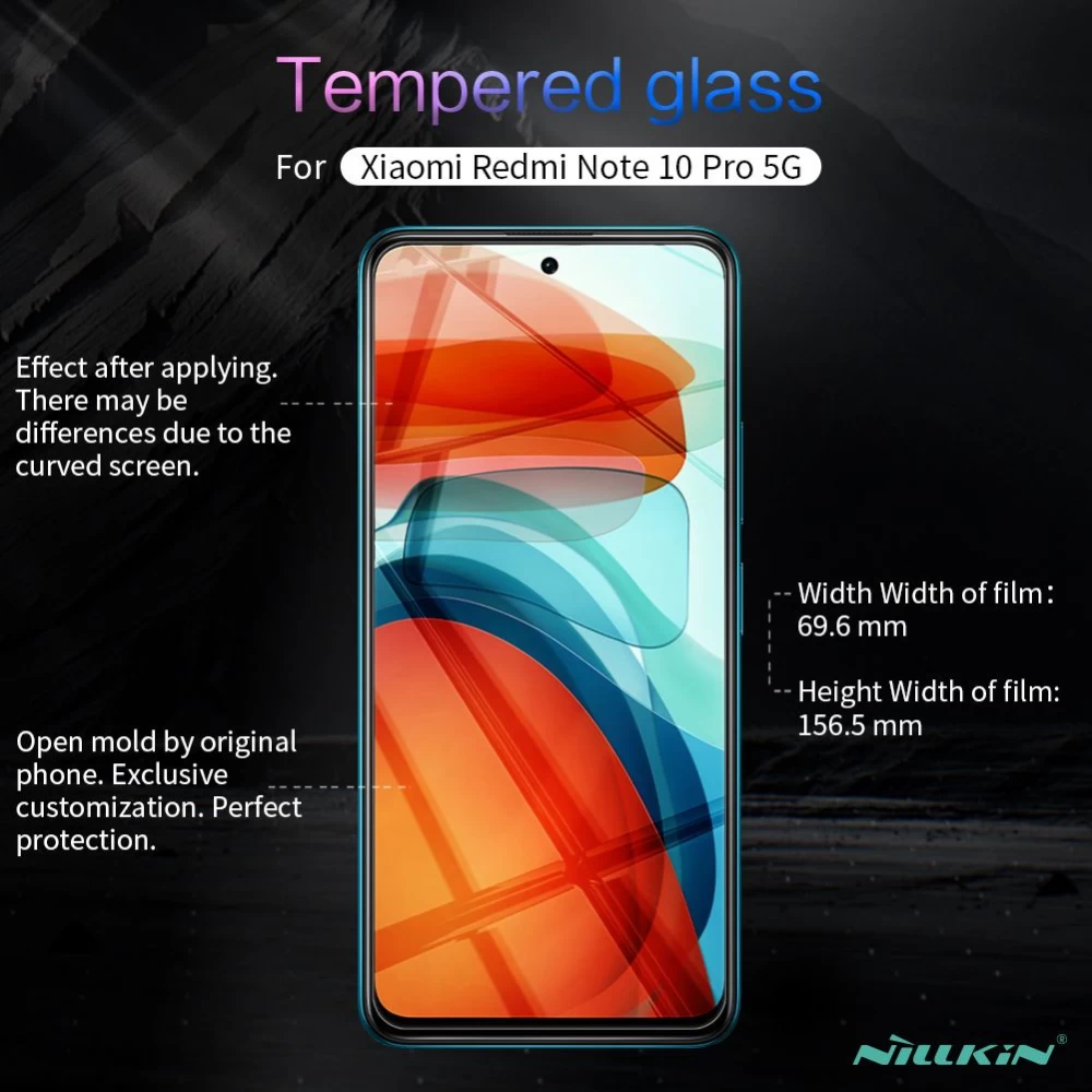 Xiaomi Poco X3 GT kaitseklaas  Nillkin H+PRO Tempered Glass RedMi Note 10 Pro 5G Copy