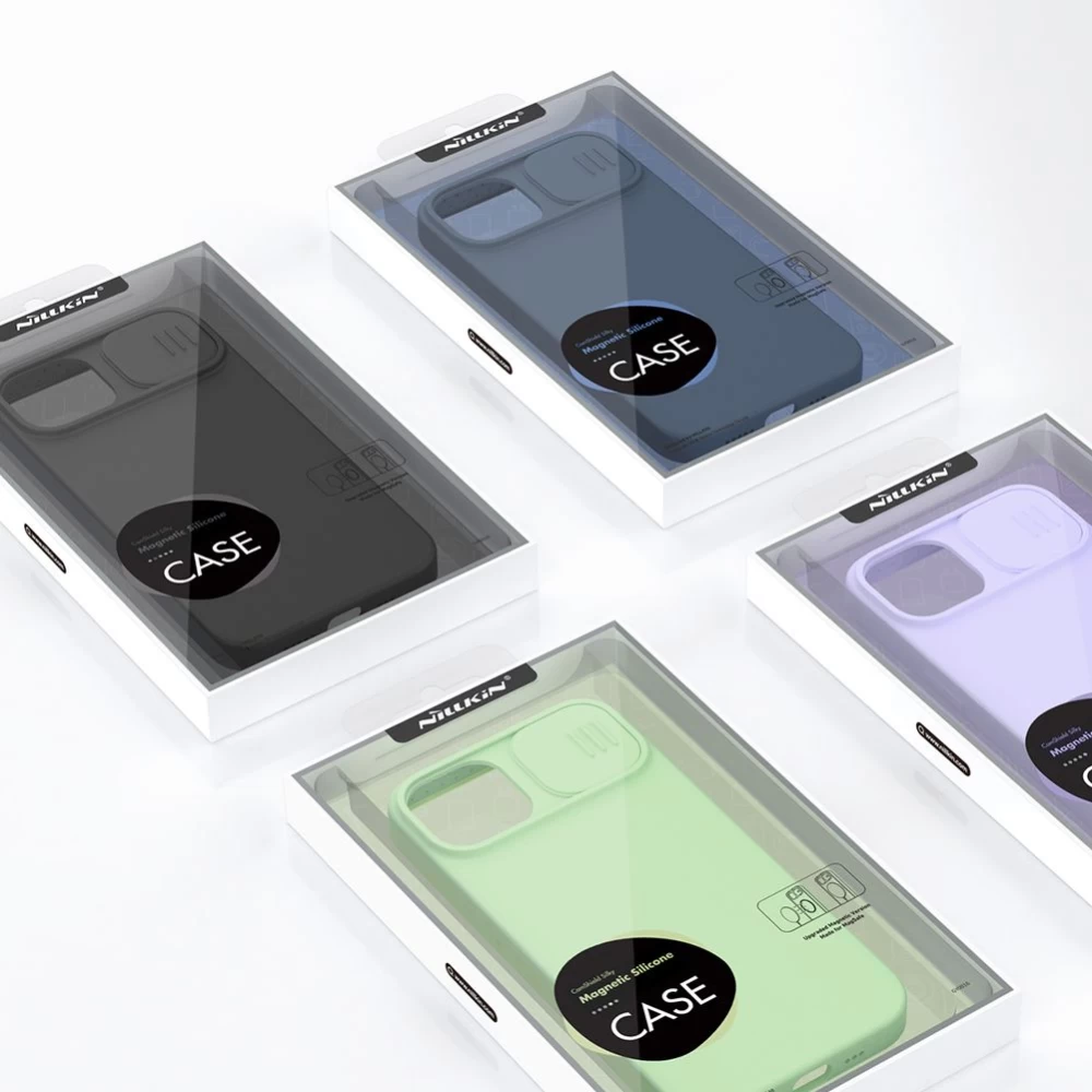 Apple iPhone 13 suojakuori  Nillkin CamShield Silky Magnetic Silicon