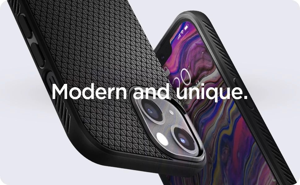 Apple iPhone 13 suojakuori musta SPIGEN Liquid Air