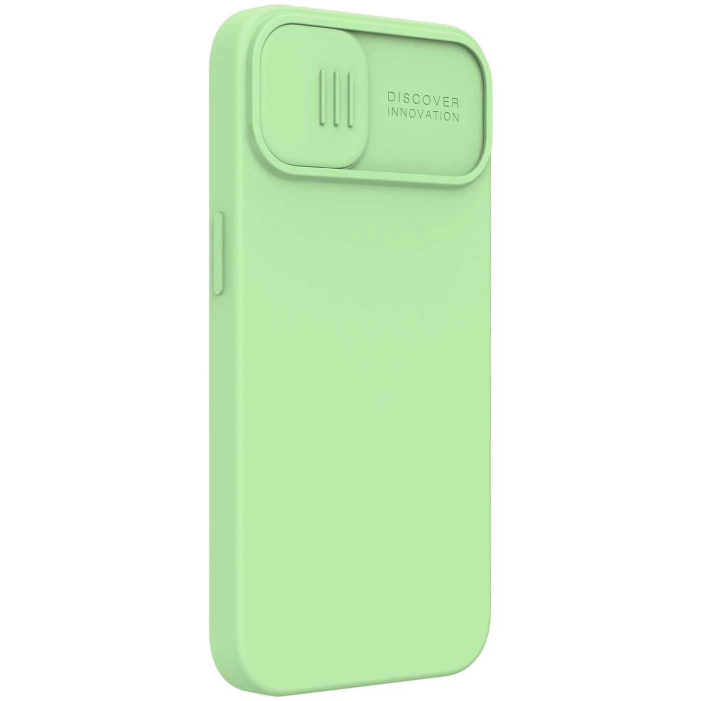 Apple iPhone 13 suojakuori vihreä Nillkin CamShield Silky Magnetic Silicon