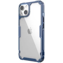 Apple iPhone 13 suojakuori läpinäkyvä sininen Nillkin TPU PRO 