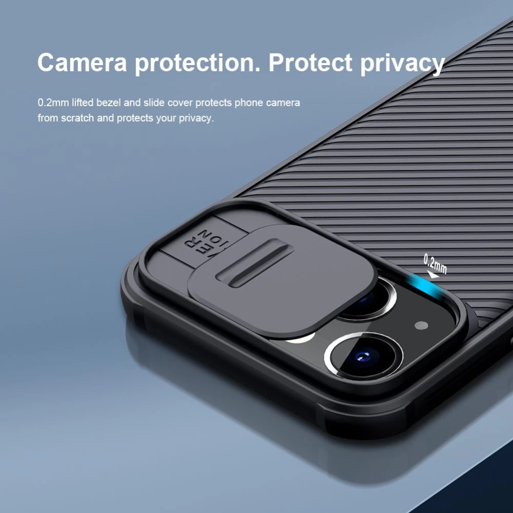 Apple iPhone 13 Mini dėklas mėlyna Nillkin CamShield Pro