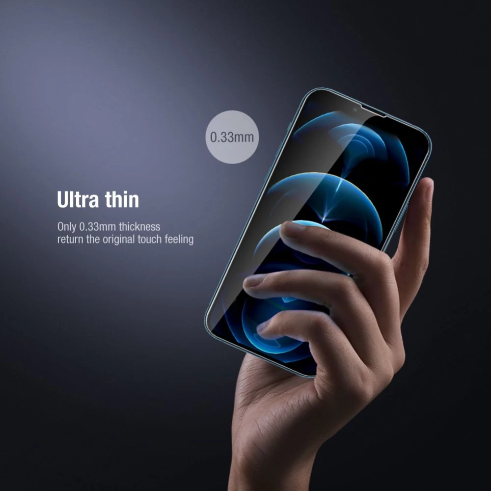 Apple iPhone 13 Pro aizsargstikls  Nillkin 2-in-1 HD Full Screen