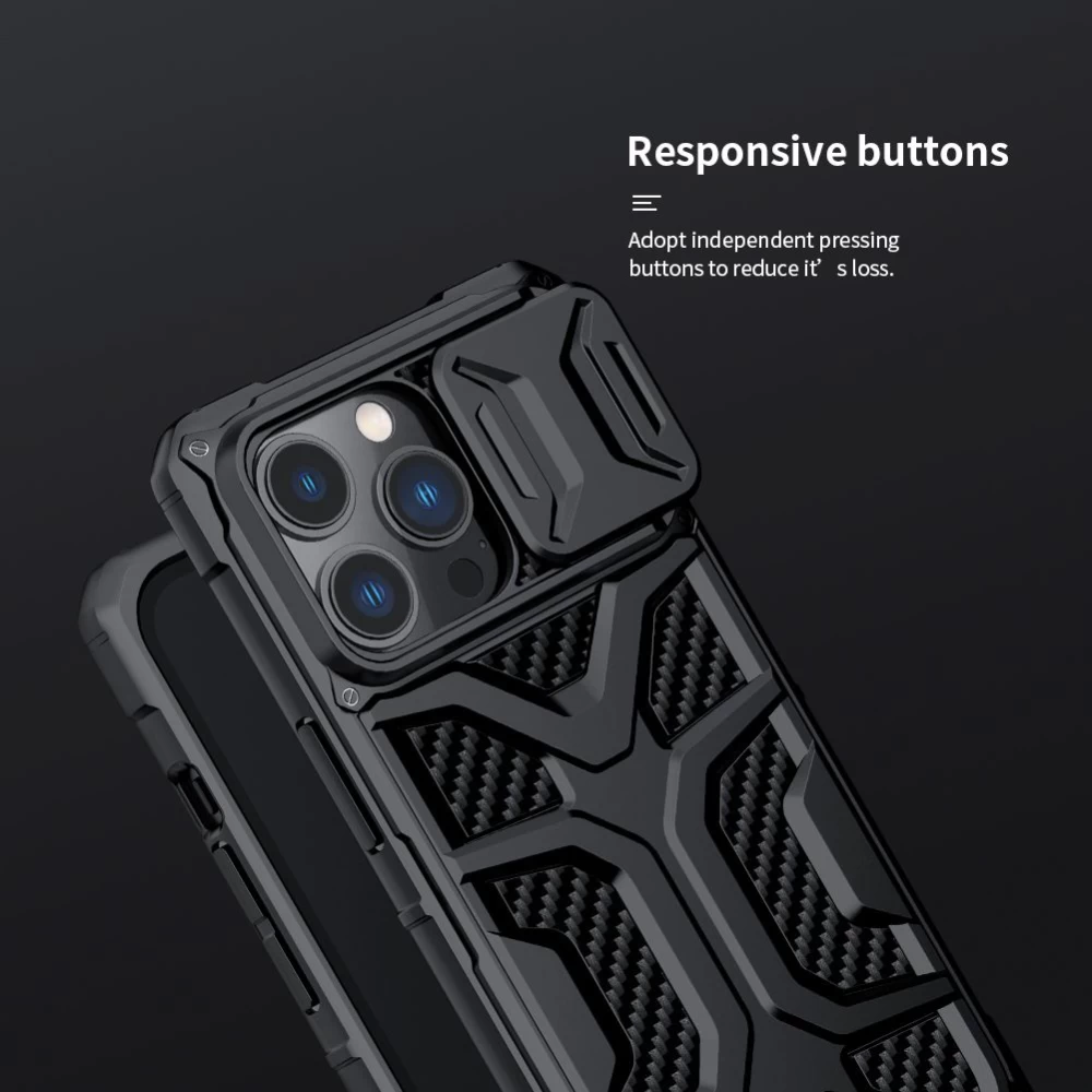 Apple iPhone 13 Pro skal röd Nillkin Adventurer