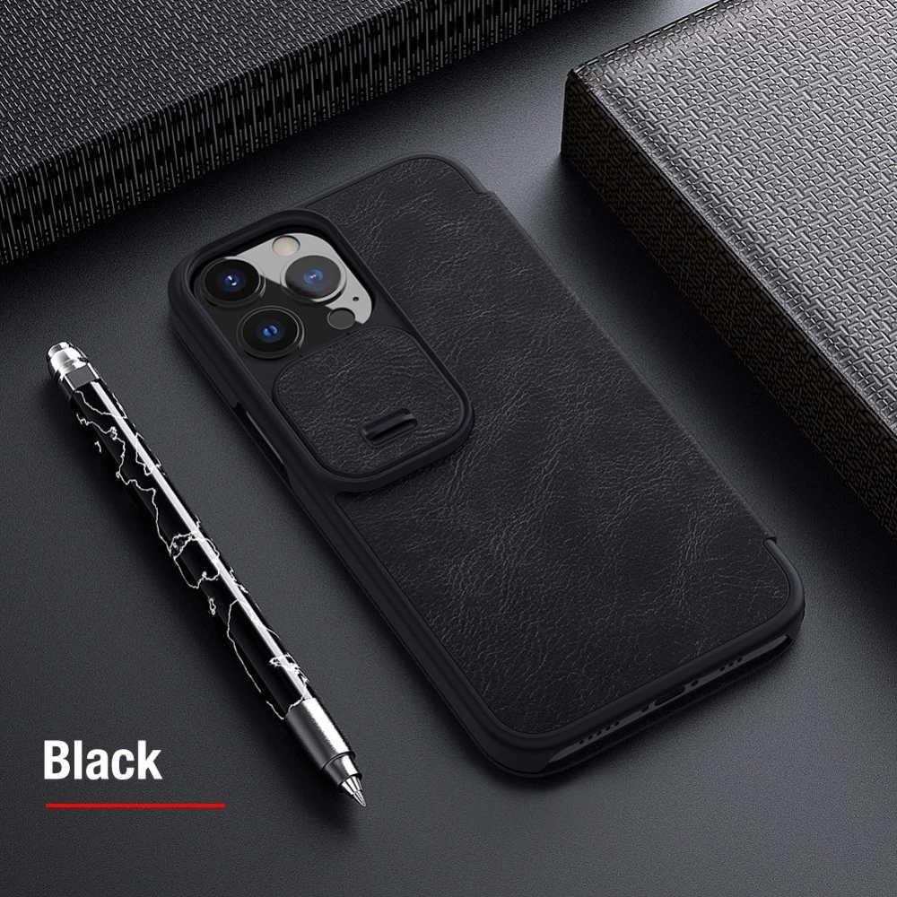 Apple iPhone 13 Pro maciņš sarkans Nillkin Qin Leather