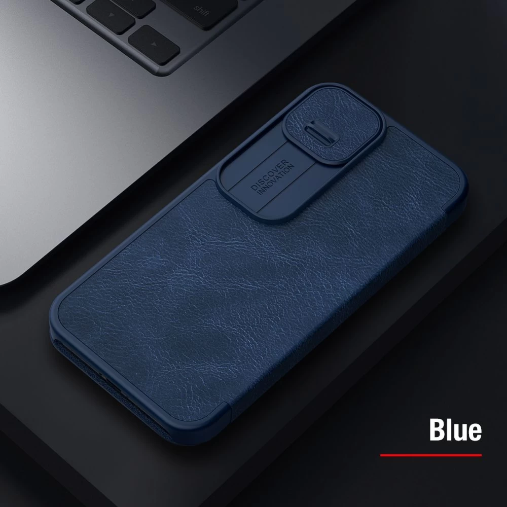 Apple iPhone 13 Pro maciņš sarkans Nillkin Qin Leather