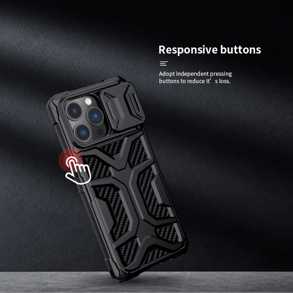 Apple iPhone 13 Pro vāciņš zils Nillkin Adventurer