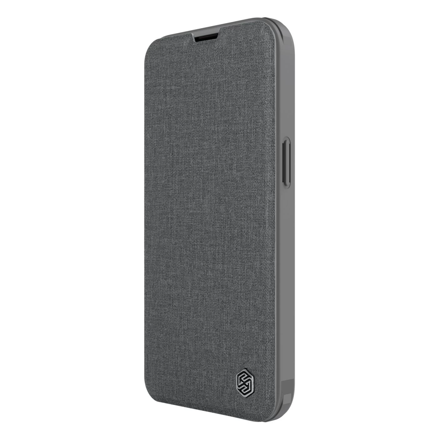 Apple iPhone 13 Pro fodral grå Nillkin Qin Leather (Cloth Version)